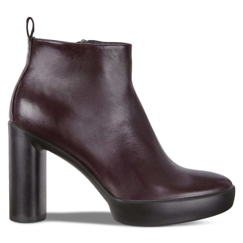 Bottines Ecco Shape Sculpted Motion 75 Femme Bordeaux 9578-YRMFI